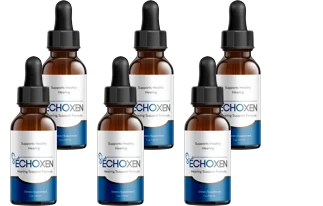 Six bottles of EchoXen liquid drops, the 3+3 package