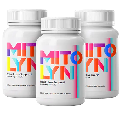 Three bottles of Mitolyn, a 90-day supply