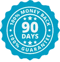Mitolyn 90-day money-back guarantee badge